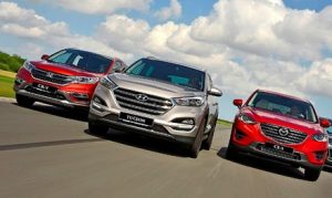 So sánh 'tam mã' Hyundai Tucson, Honda CR-V và Mazda CX5