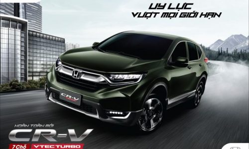 Honda Việt Nam giới thiệu Honda CR-V 7 chỗ VTEC TURBO mới
